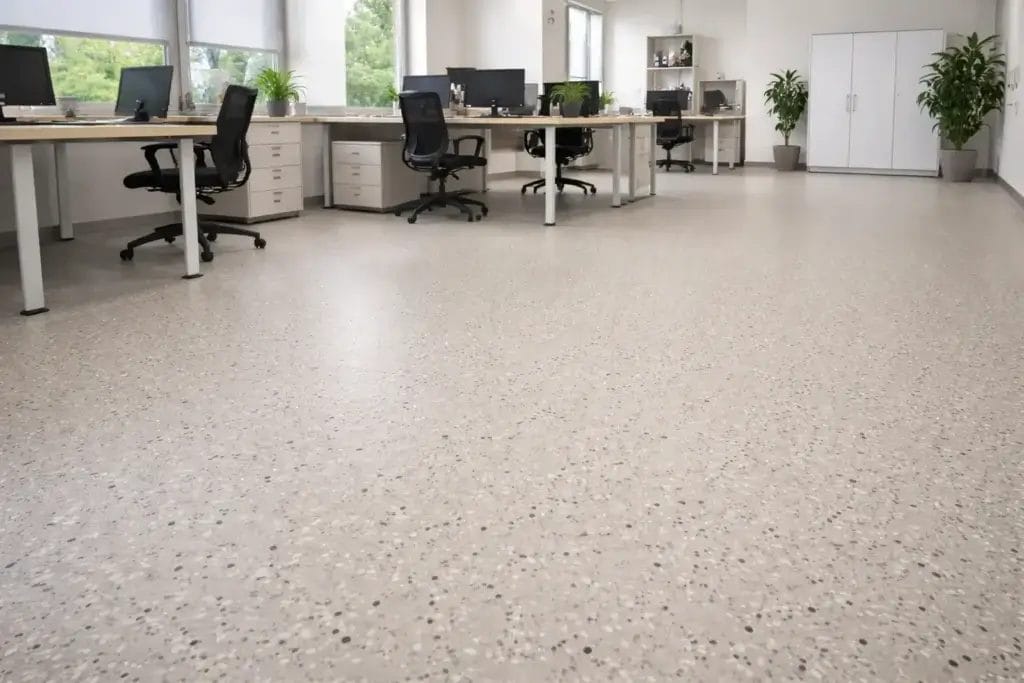 PU gulv kontor
